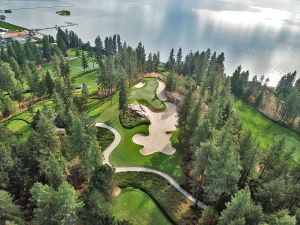 CDA Resort 5th Lake Aerial